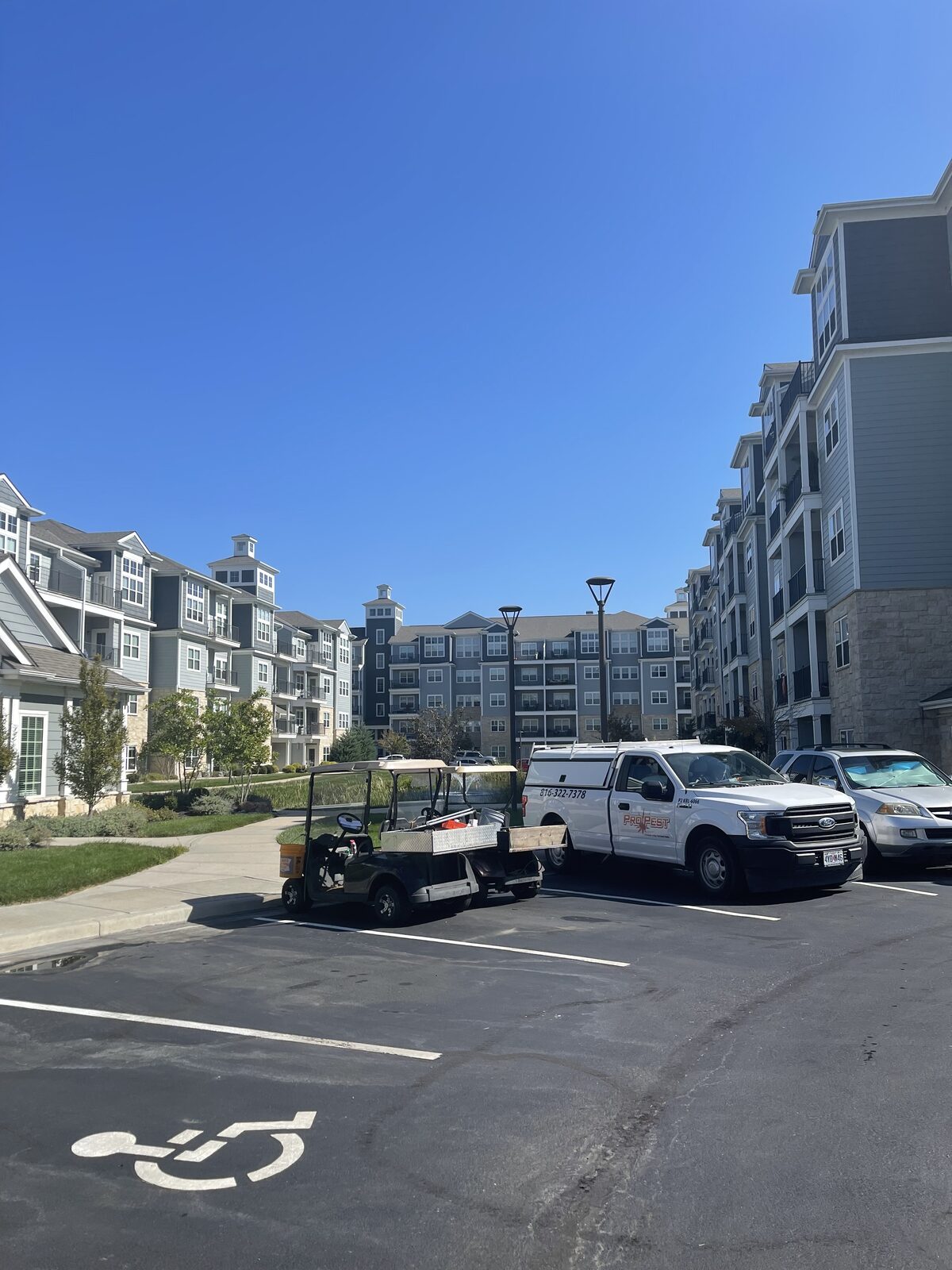 A completed DanReDev apartment community in Kansas City