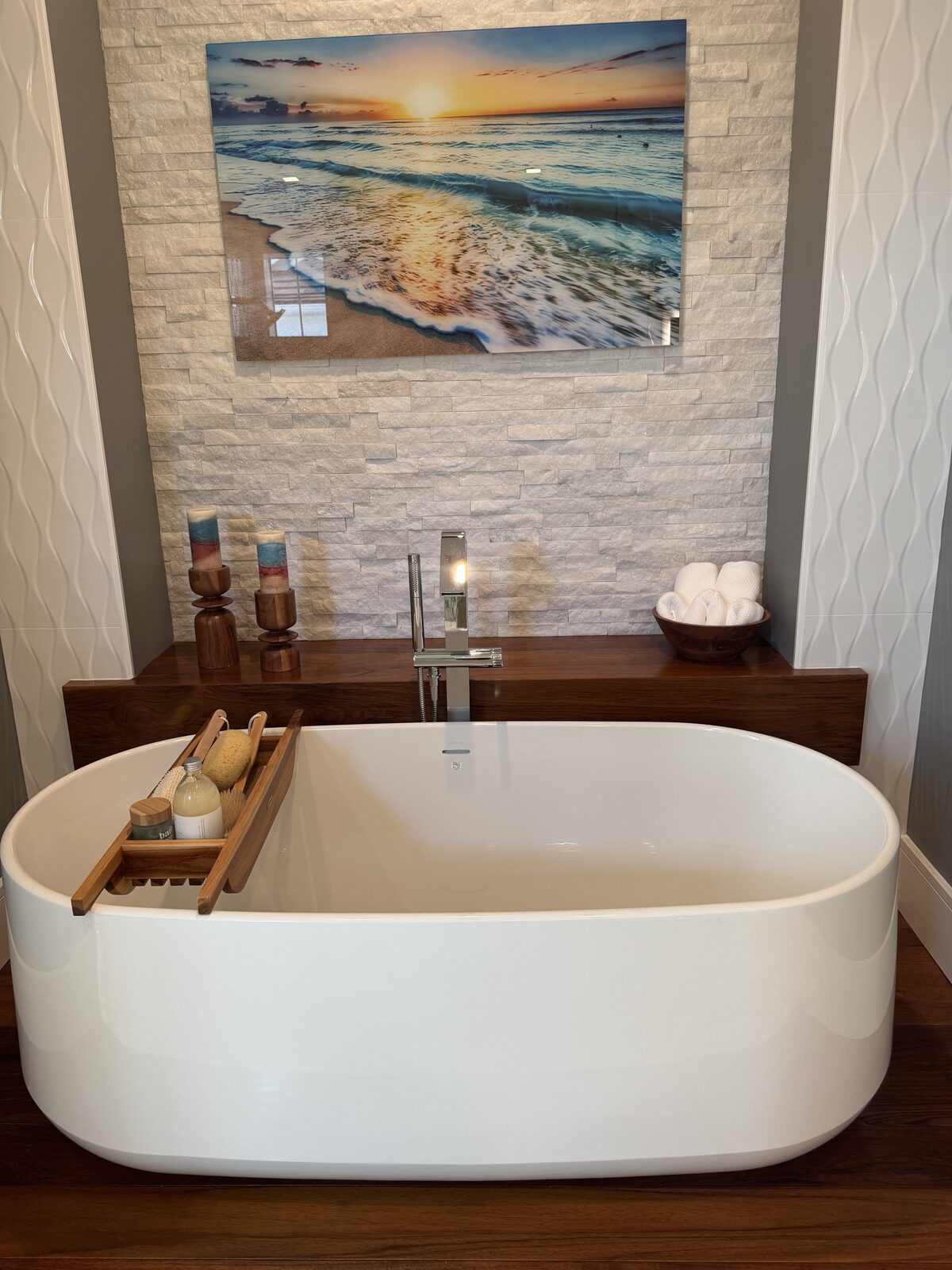 A finished DK Homes bathroom