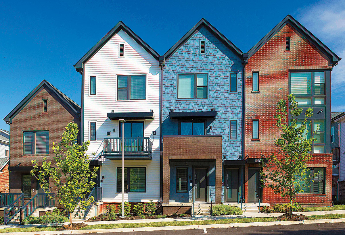 Exterior view of a Kaufman Development property