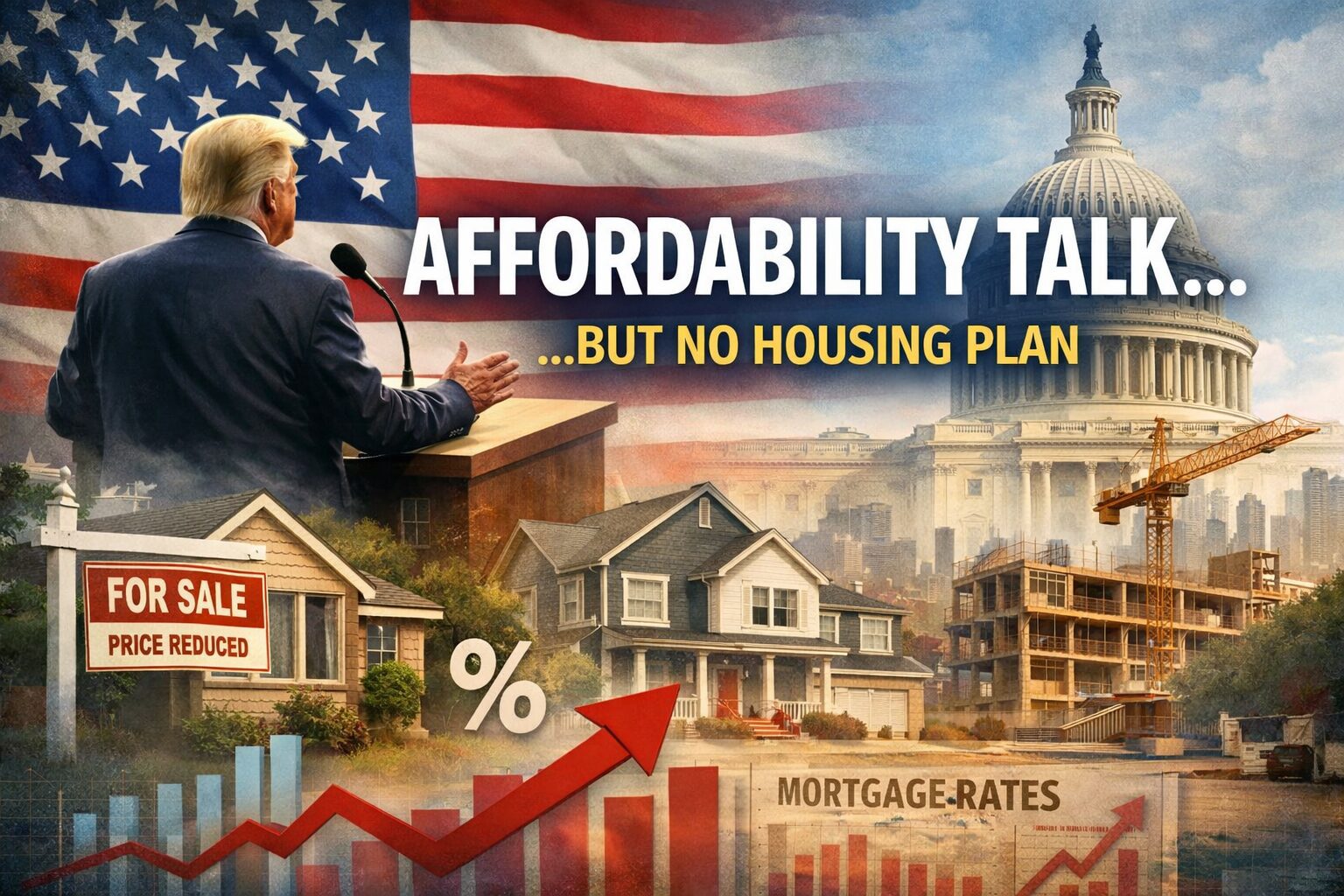 Political speech on housing challenges